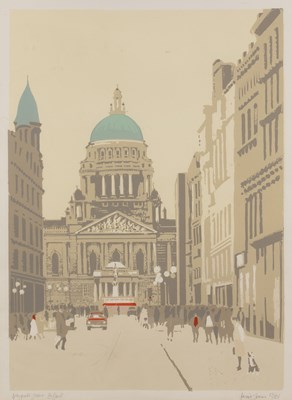 Lot 177 - David Evans (1942-2020) 'Donegall Square,...