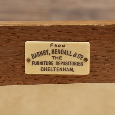 Lot 51 - Barnby, Bendall & Co oak, wellington chest,...