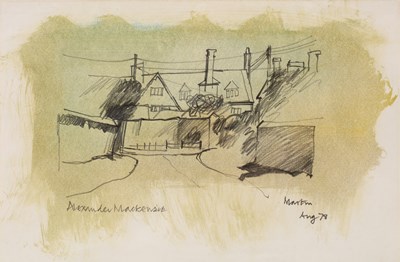 Lot 194 - Alexander Mackenzie (1923-2002) 'Village...