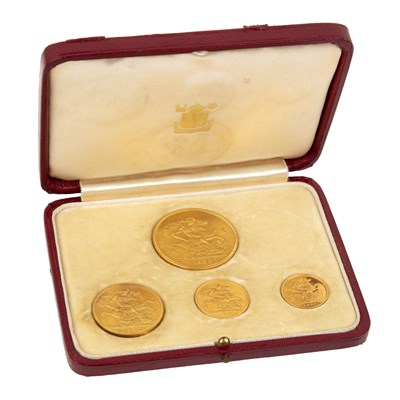 Lot 365 - George VI 'Coronation' Gold Proof Set 1937...