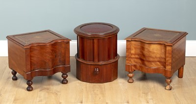 Lot 531 - A group of three commodes