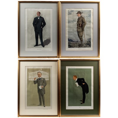 Lot 322 - A twenty nine framed Vanity Fair prints