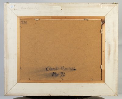Lot 158 - Claude Harrison (1922-2009) Three Bird Boys,...