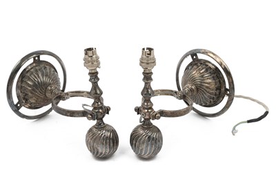 Lot 1115 - Two pairs of wall lights