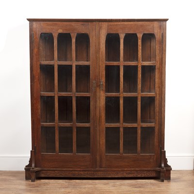 Lot 14 - Attributed to Gustav Stickley (1858-1942) oak,...