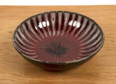 Lot 293 - Harding Black (1912-2004) studio ceramic bowl,...