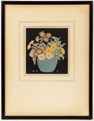 Lot 57 - John Hall Thorpe (1874-1947) A vase of mixed...