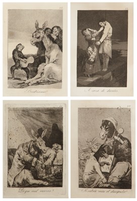 Lot 72 - Francisco Goya 'Brabisimo', etching with...