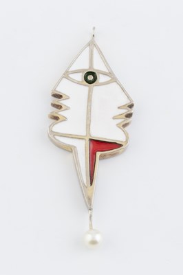 Lot 231 - An enamel and silver-gilt limited edition...