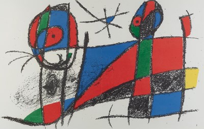 Lot 77 - Joan Miro (1893-1983) Untitled, 1975 from the...