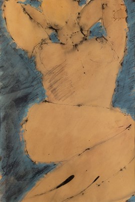 Lot 12 - John Emanuel (b.1930) Nude signed (to reverse)...