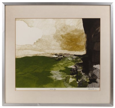 Lot 178 - Peter Matthews (b.1942) 'Northern Cliff',...