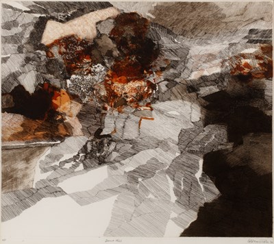 Lot 178 - Peter Matthews (b.1942) 'Northern Cliff',...