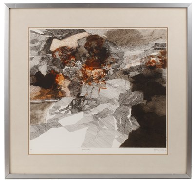 Lot 178 - Peter Matthews (b.1942) 'Northern Cliff',...