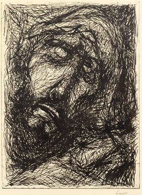 Lot 175 - Eugene Halliday (1911-1987) 'Dying Christ',...