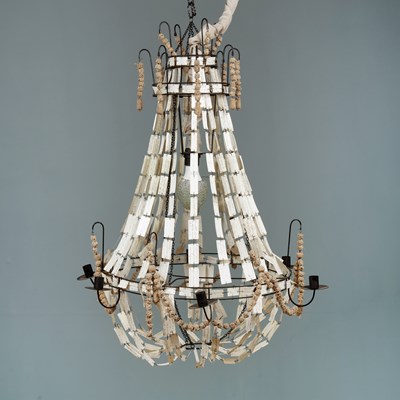 Lot 193 - A decorative chandelier or electrolier