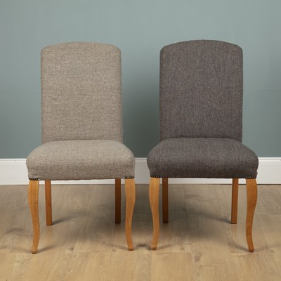 Lot 1141 - A pair of contemporary side chairs