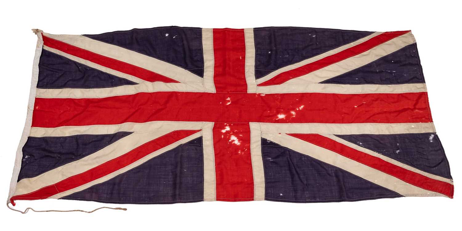 Lot 555 - A large Union Jack flag