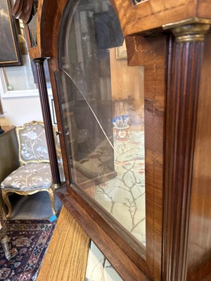 Lot 558 - A George III quarter-chiming longcase clock by Thomas Richardson of Weverham
