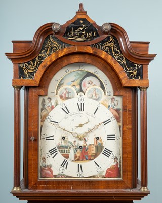 Lot 558 - A George III quarter-chiming longcase clock by Thomas Richardson of Weverham