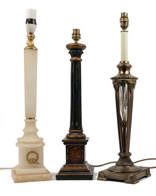 Lot 686 - Three table lamps