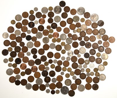 Lot 232 - Collection of various coins including...