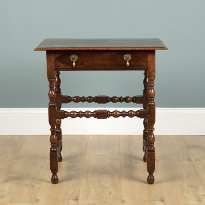 Lot 561 - A William and Mary walnut side table