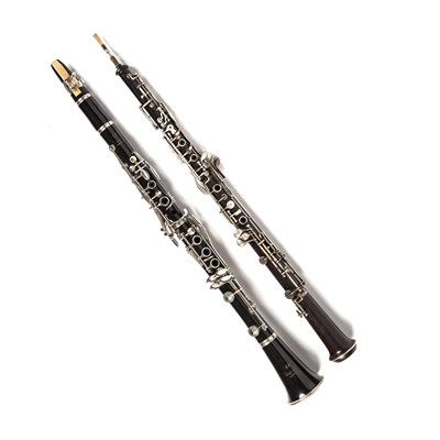 Lot 126 - A Hawkes & Son 'Excelsior' rosewood oboe,...