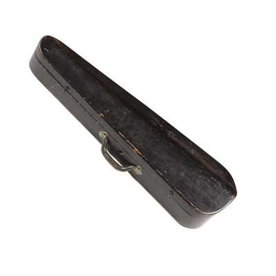 Lot 124 - A Mirecourt school violin, c.1900, with two...