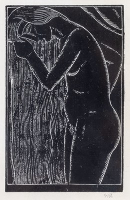 Lot 368 - Eric Gill (1882-1940) Hair Combing, Petra,...