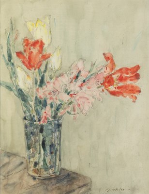 Lot 62 - Fletcher Mercer (1861-1922) Still Life of...