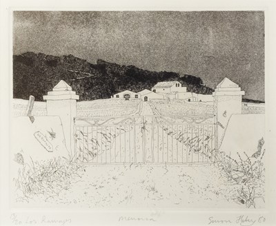 Lot 19 - Manner of David Hockney (b.1937) Los Ramajes,...