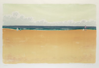 Lot 2 - Hans Potthof (1911-2003) Sea Swimming 121/150,...