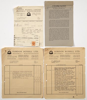 Lot 2 - Gordon Russell (1892-1980) black walnut and...