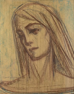 Lot 96 - Boris Lovet-Lorski (1894-1973) Portrait of a...