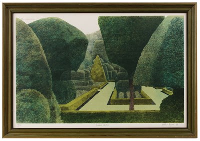 Lot 135 - Arthur Byrne (b.1946) 'Chatsworth', lithograph,...