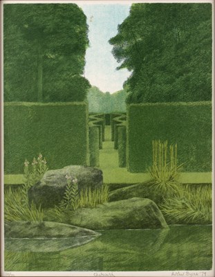 Lot 135 - Arthur Byrne (b.1946) 'Chatsworth', lithograph,...