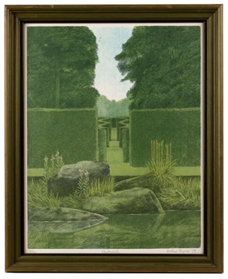 Lot 135 - Arthur Byrne (b.1946) 'Chatsworth', lithograph,...