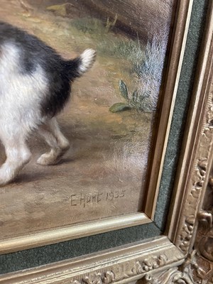 Lot 225 - Edgar Hunt (1876-1953) 'Jack Russell Terriers...
