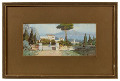 Lot 477 - Yves Gianni (19th/20th century) 'Vesuvio da...