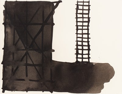 Lot 100 - Basil Beattie (b.1935) Untitled, 1993 signed...