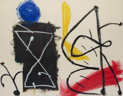 Lot 99 - Basil Beattie (b.1935) Summer 3, 1987 signed...