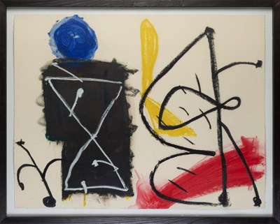 Lot 99 - Basil Beattie (b.1935) Summer 3, 1987 signed...