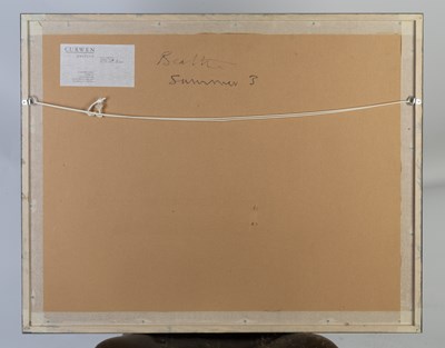 Lot 99 - Basil Beattie (b.1935) Summer 3, 1987 signed...
