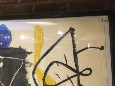 Lot 99 - Basil Beattie (b.1935) Summer 3, 1987 signed...