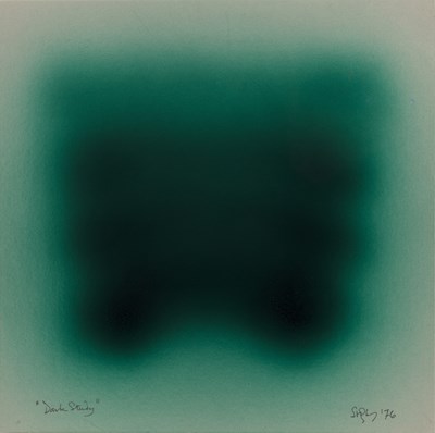 Lot 278 - Peter Sedgley (b.1930) Dark Study, 1976 signed,...