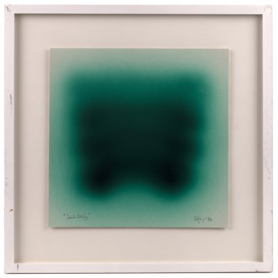 Lot 278 - Peter Sedgley (b.1930) Dark Study, 1976 signed,...