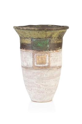 Lot 609 - Robin Welch (1936-2019) Banded vase with...