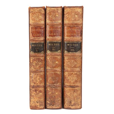 Lot 601 - Milton (John). 'Paradise Lost' and 'Paradise...