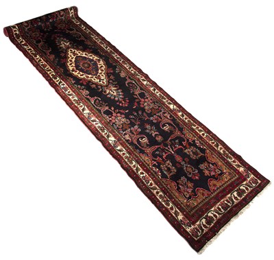 Lot 1275 - A Persian Mehriban style runner